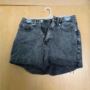 Wild Fable Black Jean Shorts High-Waisted Vintage Look